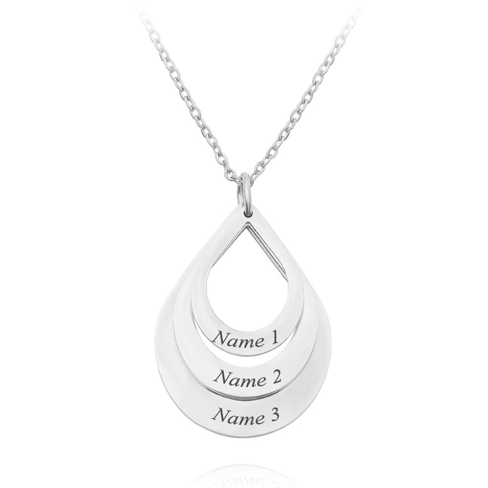 Trio d'amour, Collier personnalisable