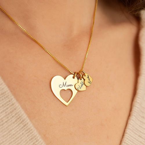 Collier Coeur de Famille